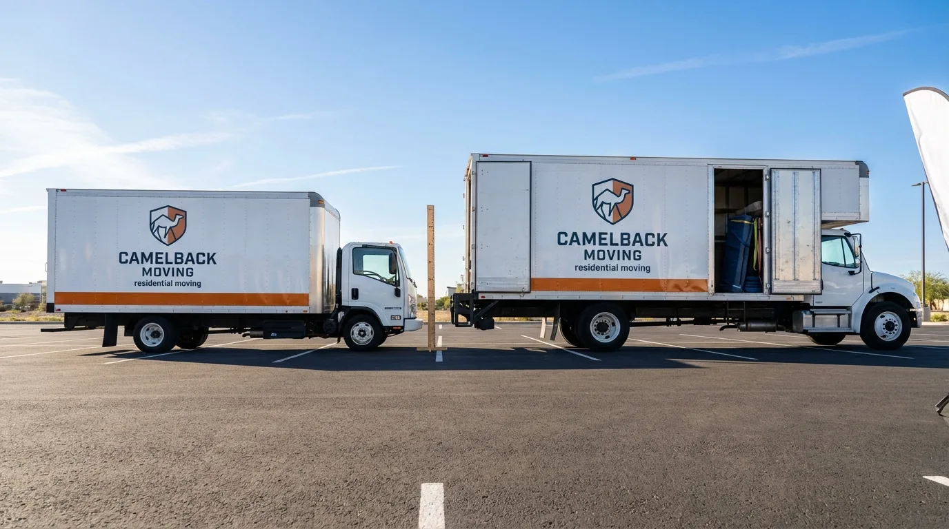 Moving truck size capacity guide in Swedesboro